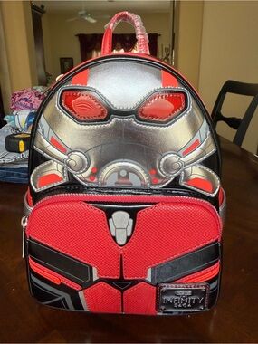 Loungefly Ant-Man Red and Silver Mini Backpack